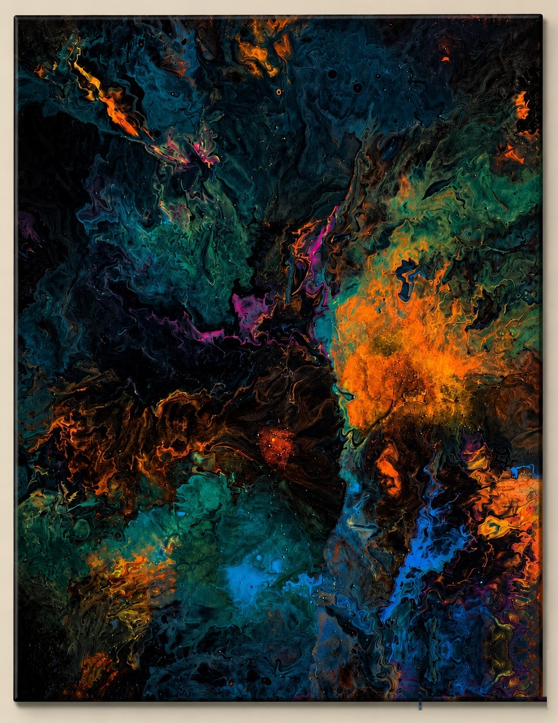 Schwarze Galaxie